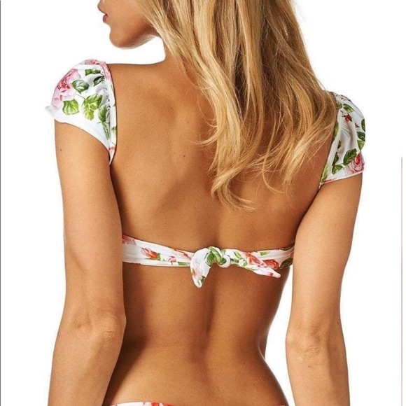 NWT SOLD OUT Montce Cabana Top in Rose Print - Picture 2 of 5